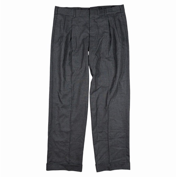 Brooks Brothers Other - VTG Brooks Brothers Makers Men's Wool Pleated Dress Pants Made USA 34x29 Cuffed